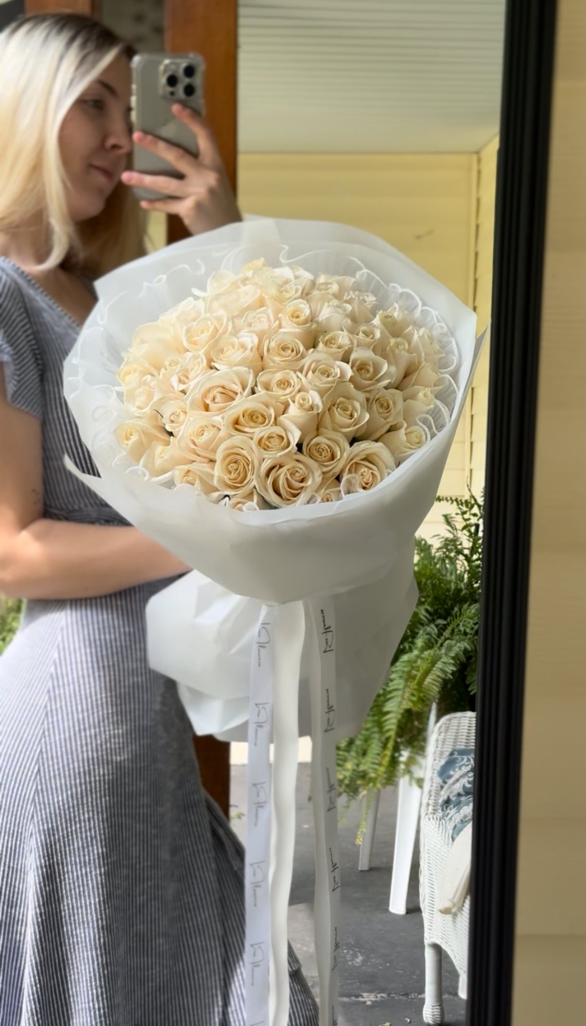 White Rose Bouquet