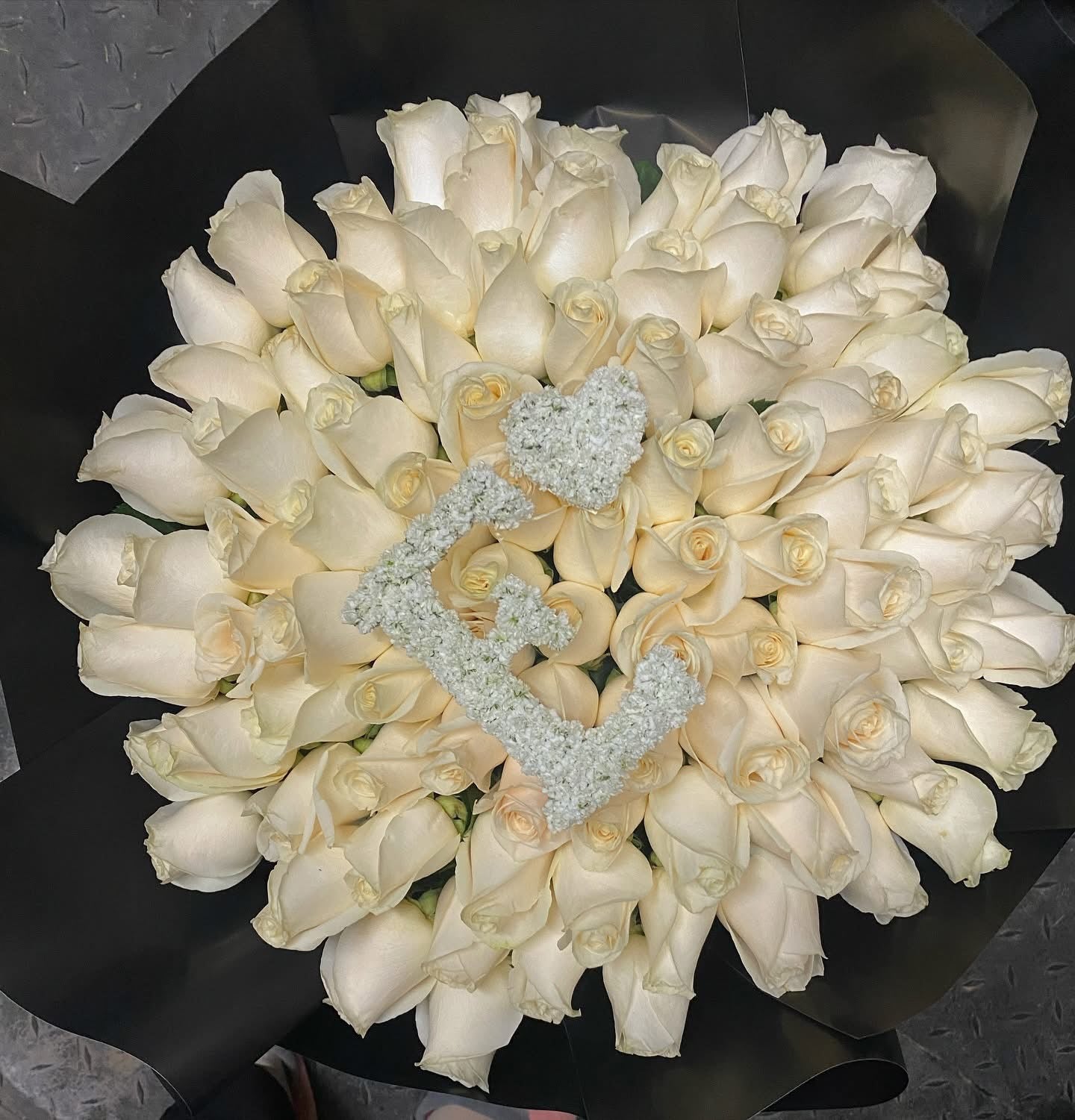 White Rose Bouquet