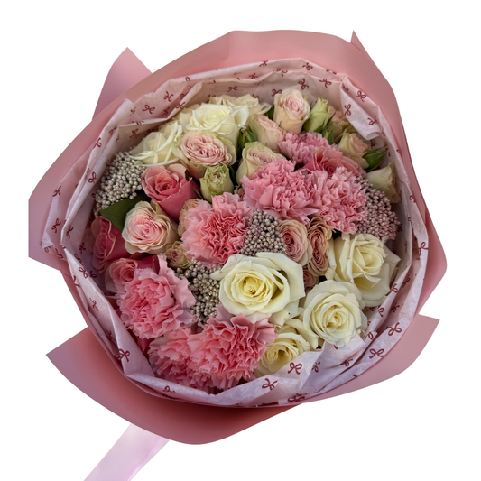 Carnations and Rose Mix