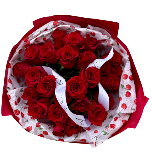 25 Red Roses