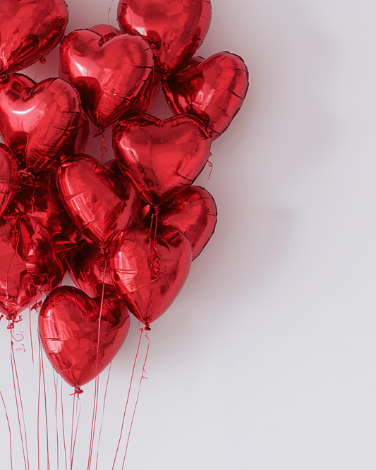 Red Heart Ballon