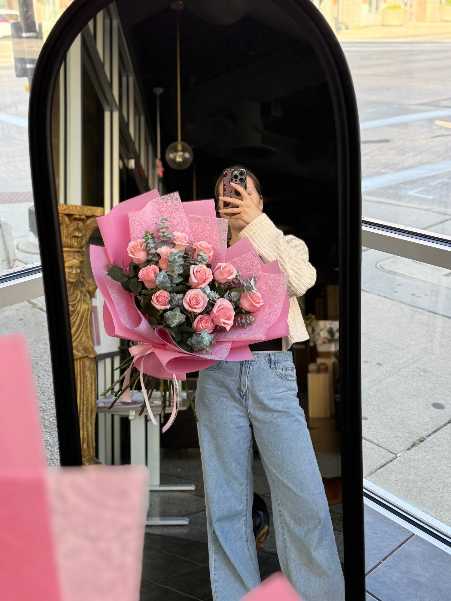 Pink dozen