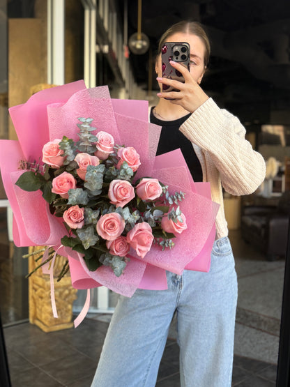 Pink dozen