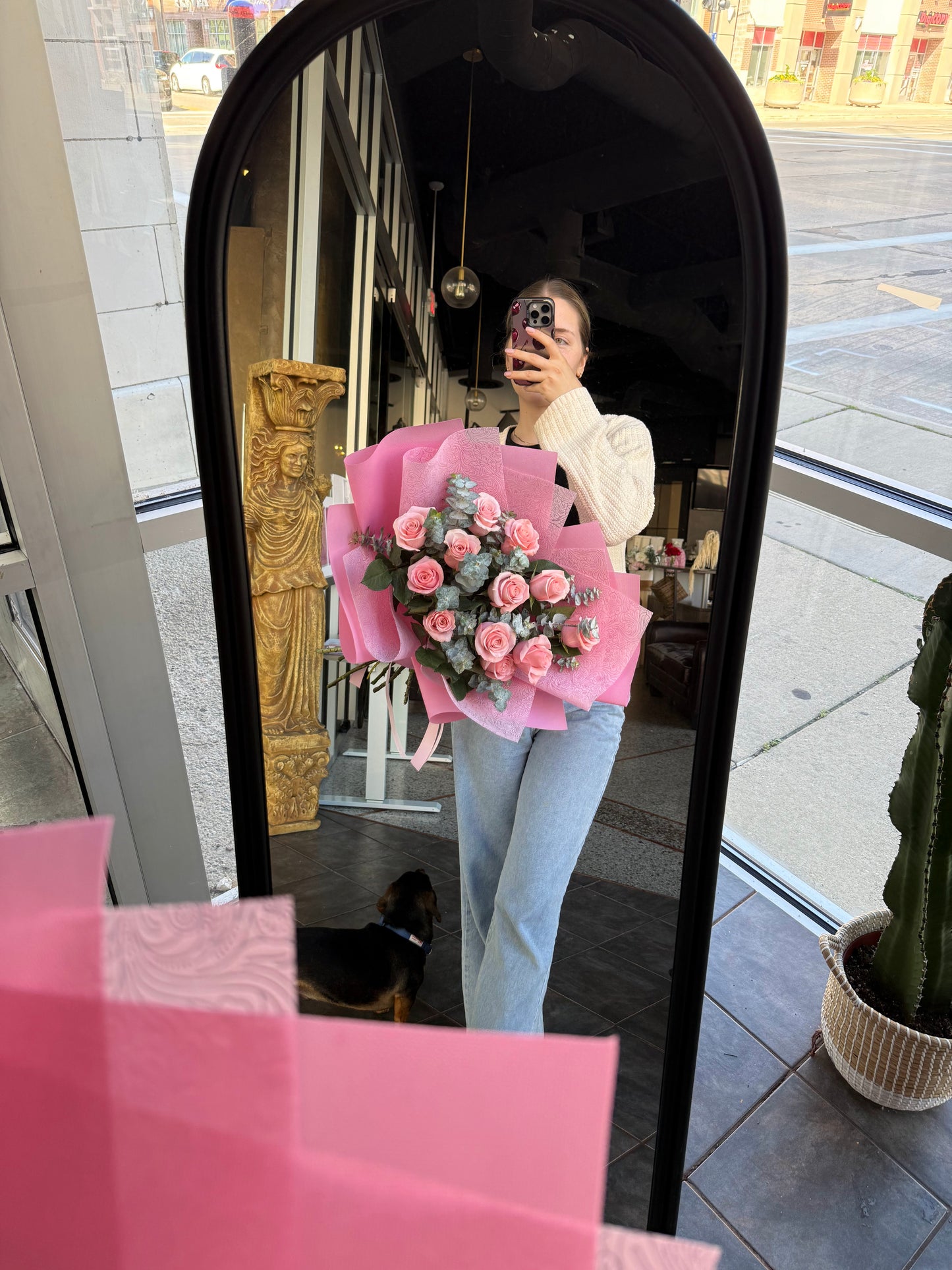 Pink dozen