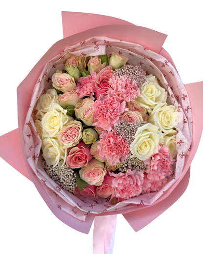 Carnations and Rose Mix