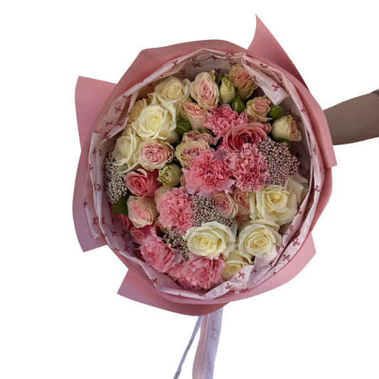 Carnations and Rose Mix